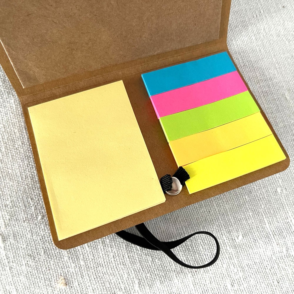 NOTEPAD WITH POST-ITS